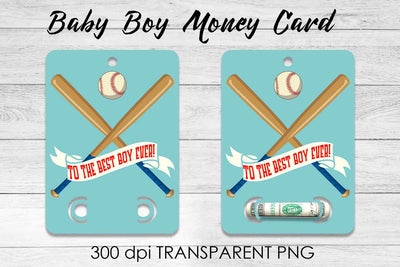 Baby Boy Money Card PNG Design | Boy Money Holder | Baby PNG Sublimation Fly Design 