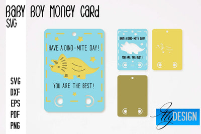 Baby Boy Money Card SVG | Baby Boy SVG Design | Baby Boy SVG Quotes SVG Fly Design 