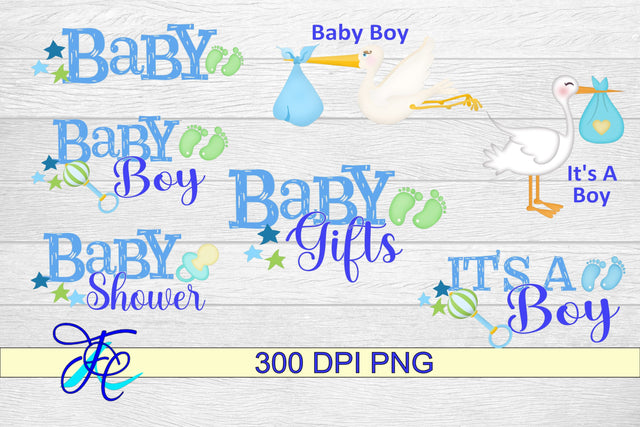 Baby Boy Sayings - PNG Files Sublimation Family Creations 