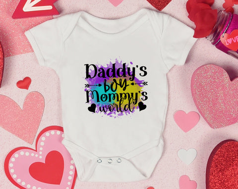 Baby Boy Sublimation Designs Bundle, 6 Designs, Baby Boy PNG Files, Daddy's Boy Mommy's World PNG, Nap King PNG, Handsome Like Daddy PNG Sublimation HappyDesignStudio 