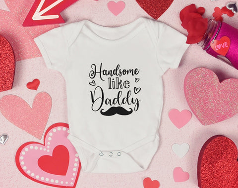 Baby Boy SVG Bundle, 6 Designs, Daddy's Boy Mommy's World SVG, Handsome Like Daddy SVG, I'm Always Getting Picked Up By Ladies SVG SVG HappyDesignStudio 