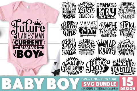 Baby Boy SVG Bundle SVG Ariyan 