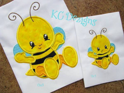 Baby Bug Bee Machine Applique Embroidery Design Embroidery/Applique DESIGNS KC Dezigns 