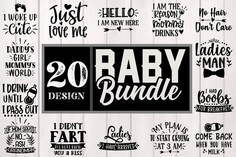 Baby Bundle, Baby Quotes Bundle SVG Svgcraft 