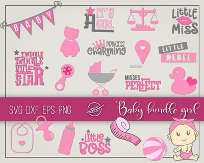 Baby bundle girl SVG Boertiek 