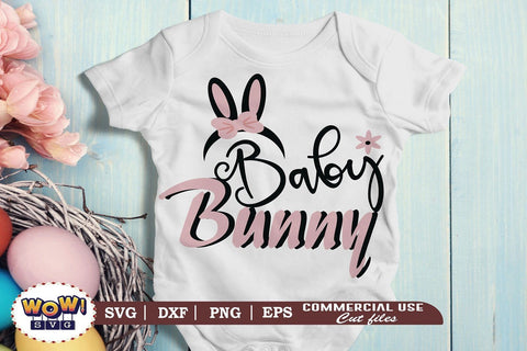 Baby Bunny, Easter svg, Easter bunny svg, Easter family svg, Easter Egg svg, Easter cricut, Easter shirt svg, Easter png, Bunny svg, Funny easter svg, funny quotes svg SVG Wowsvgstudio 