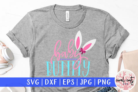 Baby bunny – Easter SVG EPS DXF PNG Cutting Files SVG CoralCutsSVG 