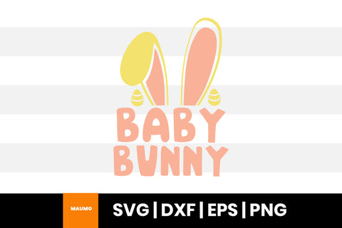 Baby bunny easter svg quote SVG Maumo Designs 