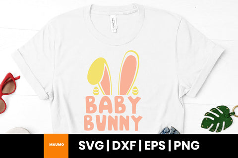 Baby bunny easter svg quote SVG Maumo Designs 