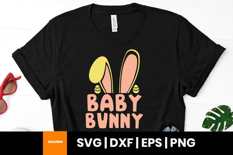Baby bunny easter svg quote SVG Maumo Designs 