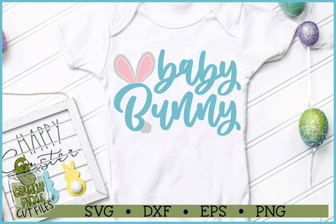 Baby Bunny Easter SVG SVG Crunchy Pickle 