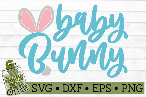 Baby Bunny Easter SVG SVG Crunchy Pickle 