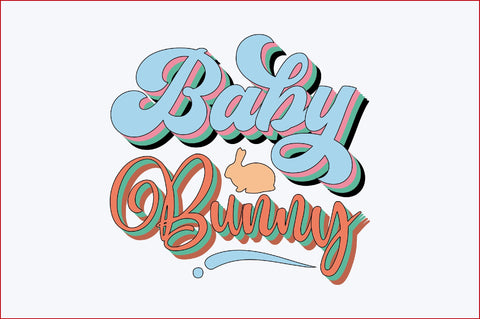 Baby Bunny Sublimation SVGArt 