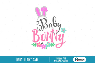Baby Bunny Svg SVG Pinoyart Kreatib 