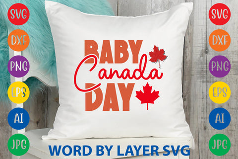 Baby Canada Day, Canada Day SVG Design SVG Rafiqul20606 