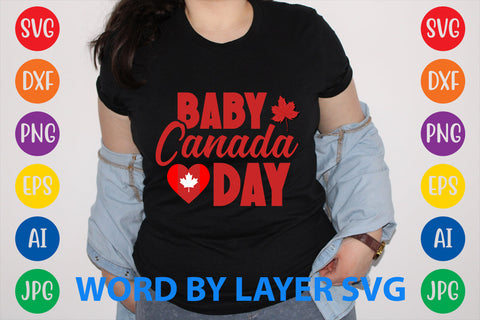 Baby Canada Day, Canada Day SVG Design SVG Rafiqul20606 