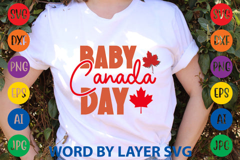 Baby Canada Day, Canada Day SVG Design SVG Rafiqul20606 