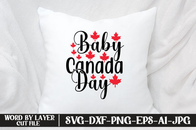 Baby Canada Day SVG CUT FILE SVG MStudio 