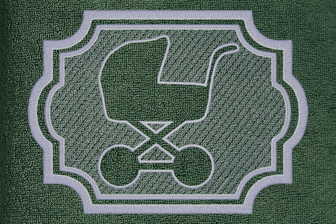 Baby carriage embossed machine embroidery digital download a Embroidery/Applique DESIGNS embroidery-workshop 
