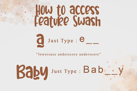 Baby Chipmunk Font Stefani Letter 