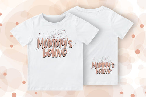 Baby Chipmunk Font Stefani Letter 