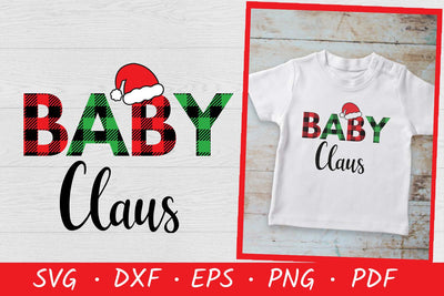 Baby Claus | Christmas T-shirt SVG DXF EPS PNG SVG Irina Ostapenko 