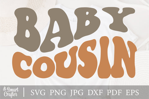 Baby Cousin svg, Family svg, Dxf Silhouette Studios, clipart, cut cut file INSTANT DOWNLOAD, Family Bear Set, HTV Design Diy SVG Fauz 