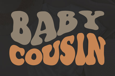 Baby Cousin svg, Family svg, Dxf Silhouette Studios, clipart, cut cut file INSTANT DOWNLOAD, Family Bear Set, HTV Design Diy SVG Fauz 