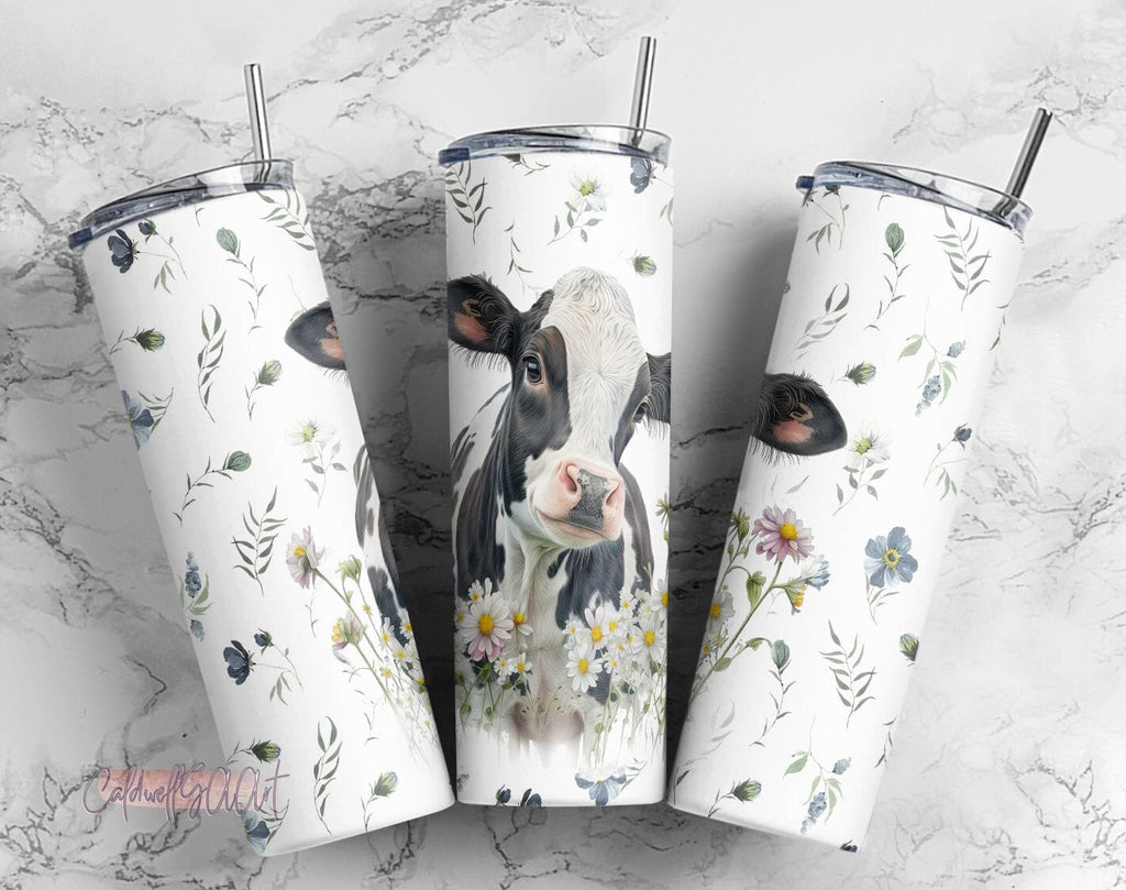 Cute Bee Unicorn sublimation design Skinny tumbler wrap design By