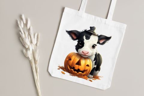 Baby Cow for Halloween clipart Sublimation Regulrcrative 