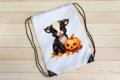 Baby Cow for Halloween clipart Sublimation Regulrcrative 