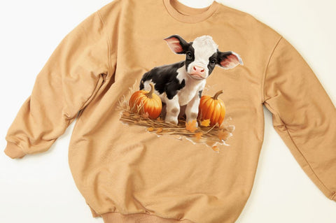 Baby Cow for Halloween clipart Sublimation Regulrcrative 