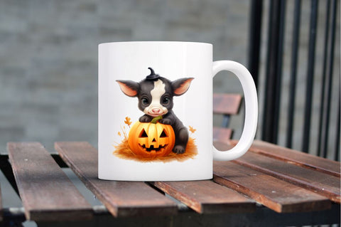 Baby Cow for Halloween clipart Sublimation Regulrcrative 