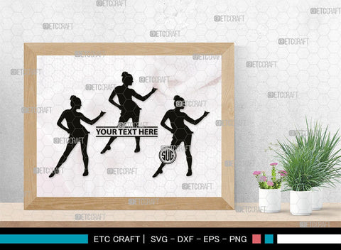 Baby Dance Monogram, Baby Dance Silhouette, Baby Dance SVG, Ballerina Svg, Ballet Svg, Little Ballet Svg, SB00336 SVG ETC Craft 