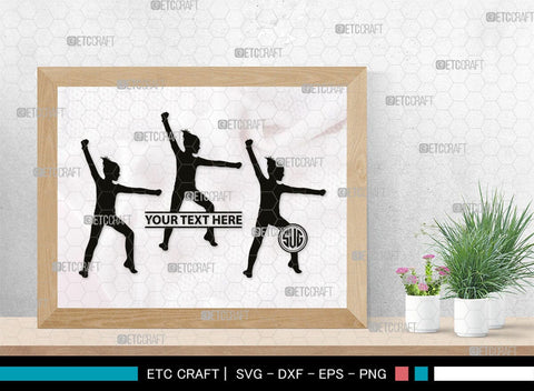 Baby Dance Monogram, Baby Dance Silhouette, Baby Dance SVG, Ballerina Svg, Ballet Svg, Little Ballet Svg, SB00336 SVG ETC Craft 