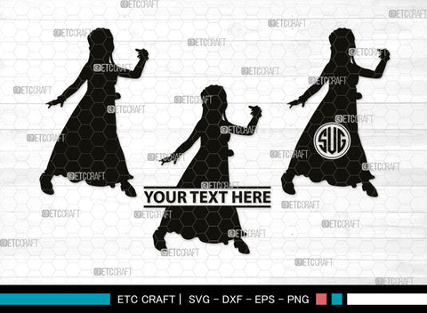 Baby Dance Monogram, Baby Dance Silhouette, Baby Dance SVG, Ballerina Svg, Ballet Svg, Little Ballet Svg, SB00336 SVG ETC Craft 