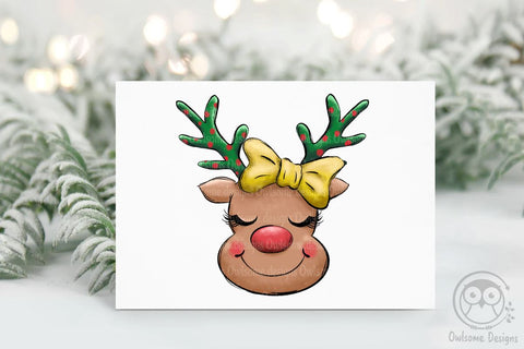 Baby Deer Christmas Sublimation Sublimation LAM HOANG THUY 