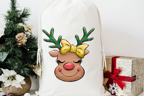 Baby Deer Christmas Sublimation Sublimation LAM HOANG THUY 
