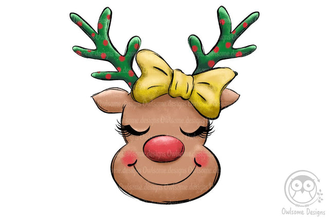 Baby Deer Christmas Sublimation Sublimation LAM HOANG THUY 