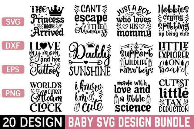 baby design svg bundle vol 2 SVG buydesign 