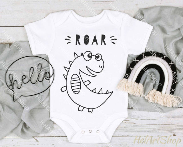 Baby Dinosaur Svg, Cute Dino Svg SVG _HelArtShop_ 