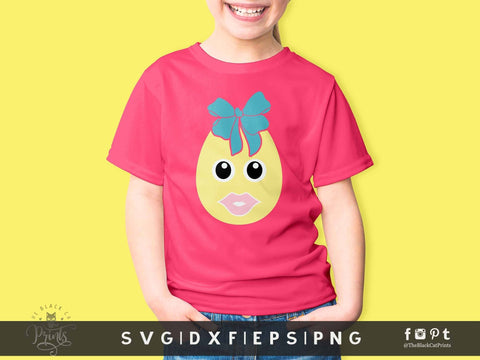 Baby Easter Egg | Easter Cut File SVG TheBlackCatPrints 