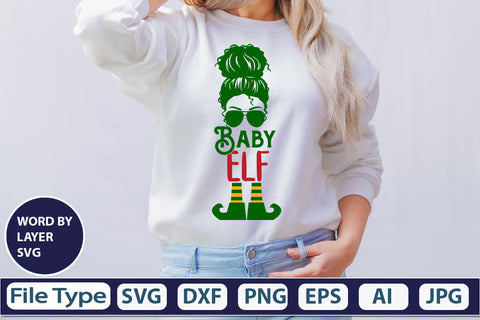 Baby Elf SVG Cut File SVG DesignPlante 503 