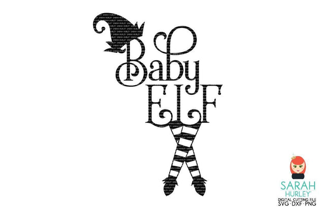 Baby Elf SVG Sarah Hurley 