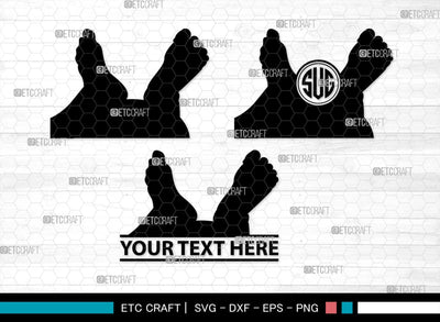 Baby Feet Monogram, Baby Feet Silhouette, Baby Feet SVG, Baby Foot Print Svg, Baby Heart Feet Svg, SB00337 SVG ETC Craft 