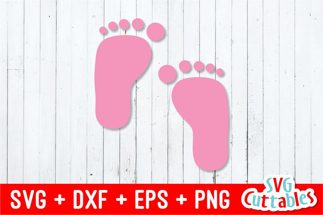 Baby feet SVG Svg Cuttables 