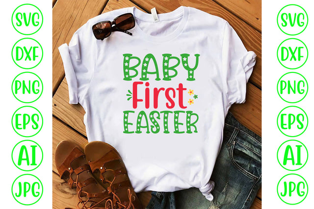 Baby First Easter SVG Design SVG Syaman 