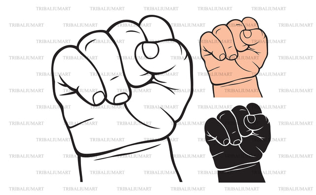 Baby Fist (Hand) SVG TribaliumArtSF 
