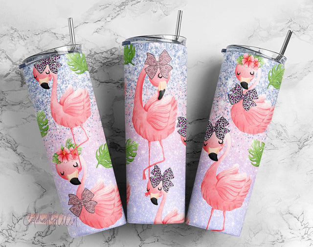 Baby Flamingo Tumbler PNG Sublimation, SKINNY TUMBLER 20oz Sublimation Png, Kids Tumbler Sublimation Designs Sublimation CaldwellArt 