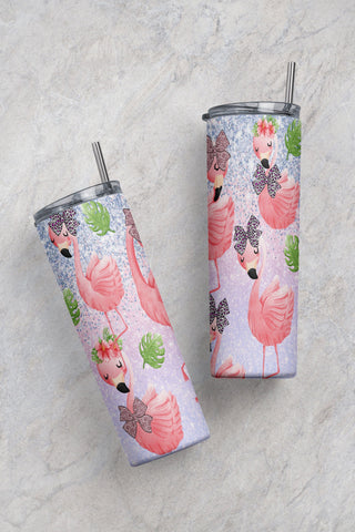 Baby Flamingo Tumbler PNG Sublimation, SKINNY TUMBLER 20oz Sublimation Png, Kids Tumbler Sublimation Designs Sublimation CaldwellArt 